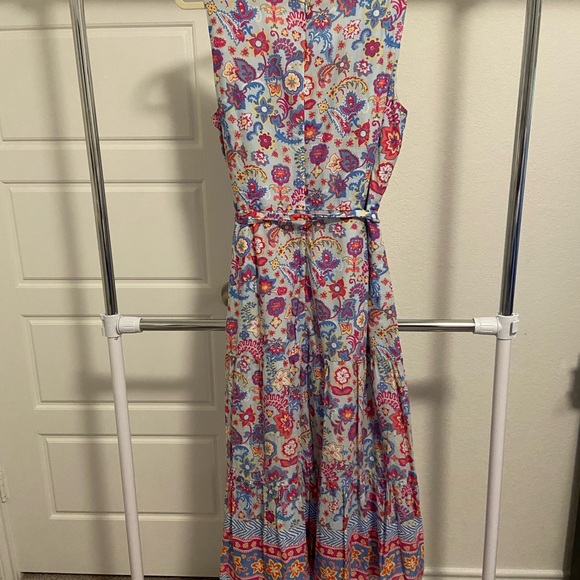 Talbots Multicolor Floral Maxi Dress - Picture 3 of 15